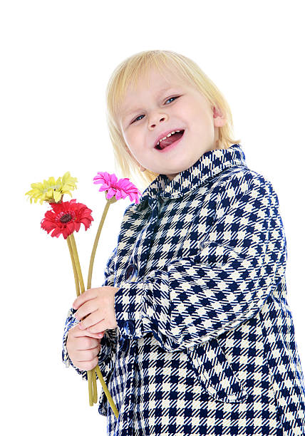 istock Cute little girl in autumn coat 467724882