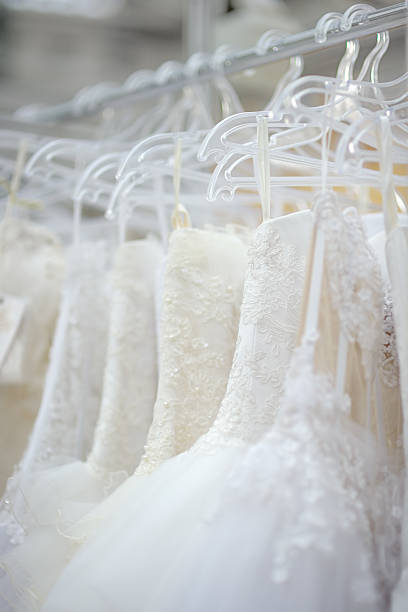 istock Few beautiful wedding dresses 467725586