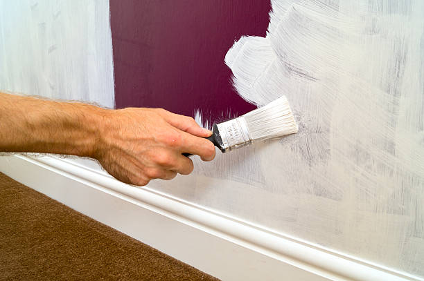 Painting and decorating stock photo