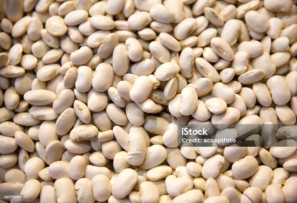 Background of white kidney beans White Kidney Or Cannellini Beans Texture Background Or Pattern 2015 Stock Photo