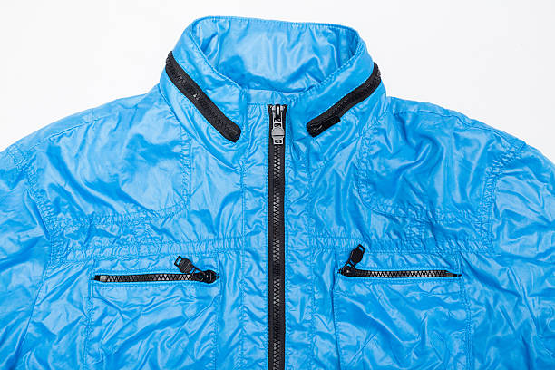 istock blue windbreaker waterproof  hoodie  jacket full zip 467736864