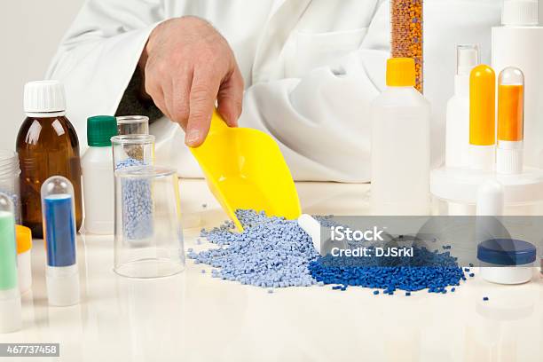 Plastic Granules Stock Photo - Download Image Now - Plastic, Granule, Injecting