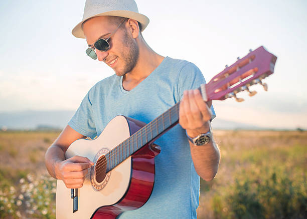 istock Sunny day and a guitar 467744758