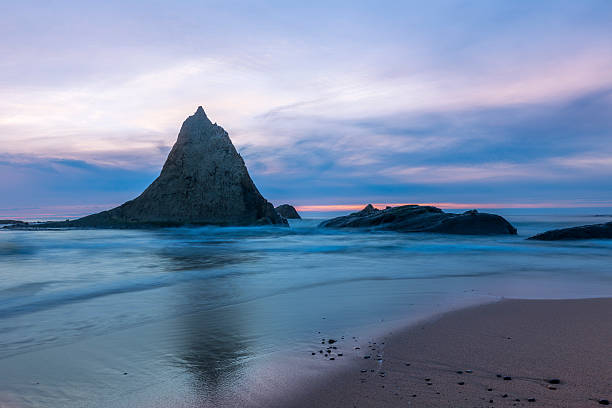 istock Martins beach near half moon bay at sunset 467745890