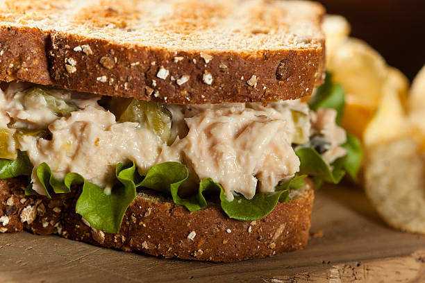 istock Healthy Tuna Sandwich with Lettuce 467746105
