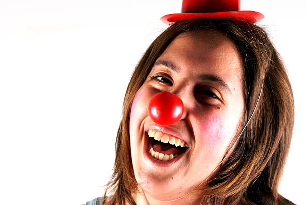 istock Clown girl 467749402