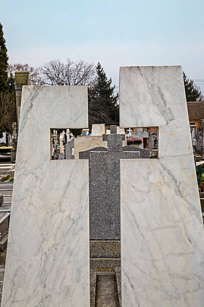 istock Type of funeral cross 467750152