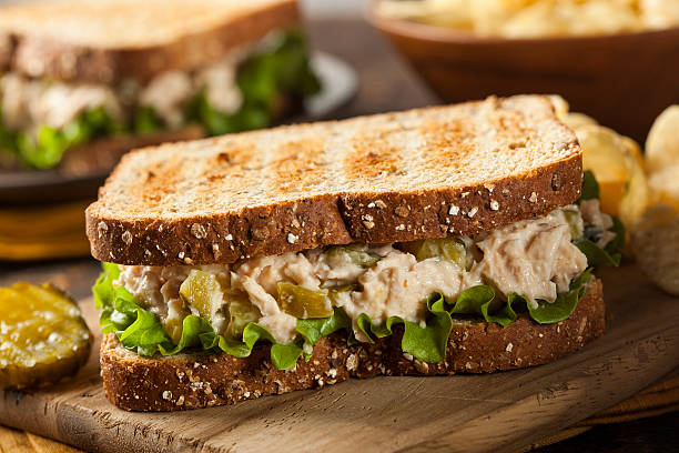 istock Healthy Tuna Sandwich with Lettuce 467750281