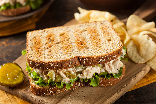 istock Healthy Tuna Sandwich with Lettuce 467750287
