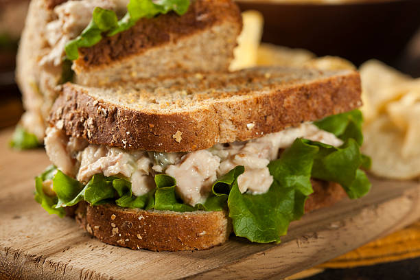 istock Healthy Tuna Sandwich with Lettuce 467750323
