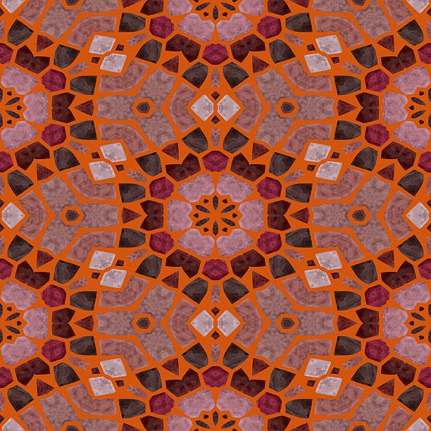 istock Beautiful seamless color kaleidoscope 467750858