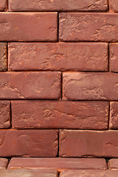 istock Abstract surface of an old red brick. 467752177