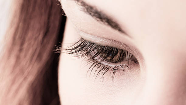 istock pretty lady wearing makeup for eyes 467753411