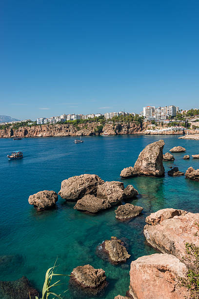 istock Old harbor and downtown called Marina in Antalya, Turkey 467755504