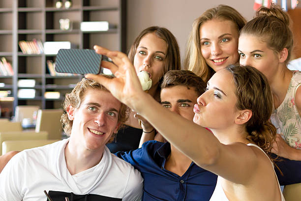 istock Friends having fun at the bar 467758832