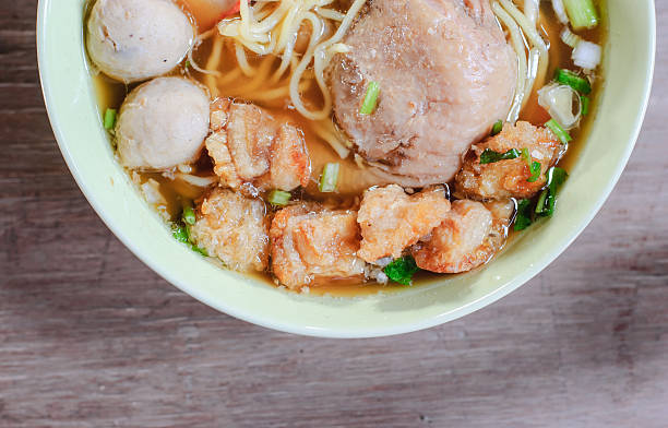 istock Bowl of Chicken Noodle Soup 467759488