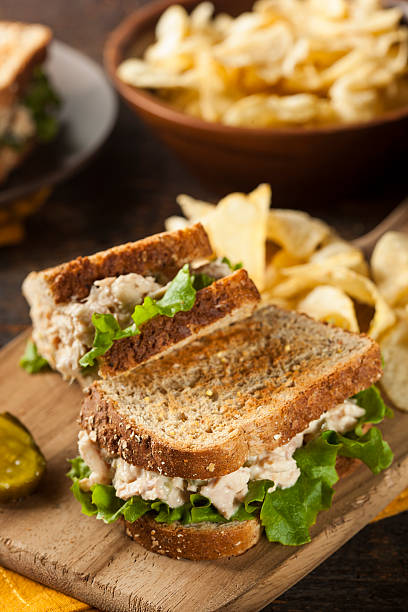 istock Healthy Tuna Sandwich with Lettuce 467760181