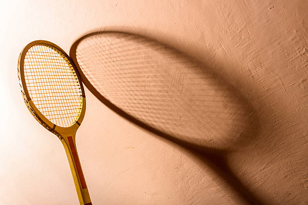 istock Vintage tennis racket 467761853