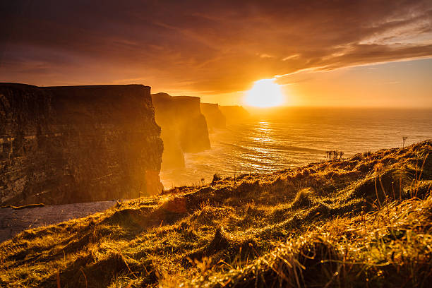 istock Cliffs of Moher at sunset in Co. Clare, Ireland 467762003