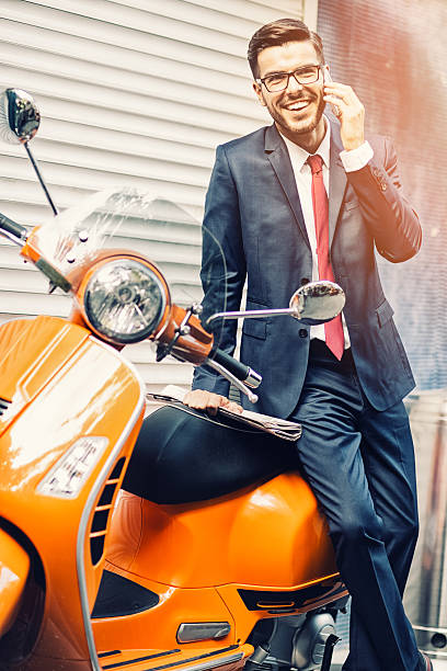 istock Businessman talking by the phone 467764584