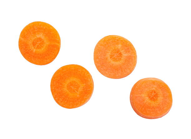 istock Fresh and sweet carrot isolated on white background 467765048
