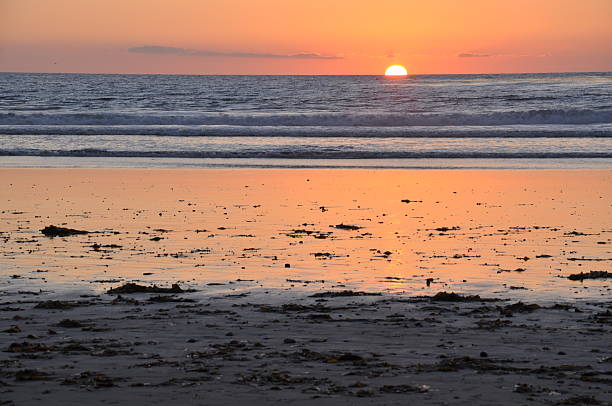 istock Sunset over the Pacific Ocean at Cardiff State Beach, California 467767404