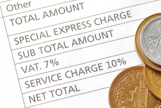 istock Close - up Detail of Business Document Invoice 467767800