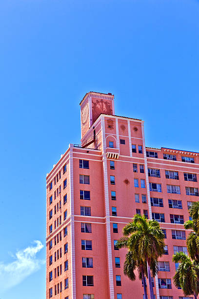 Art deco style building in South Beach, Miami