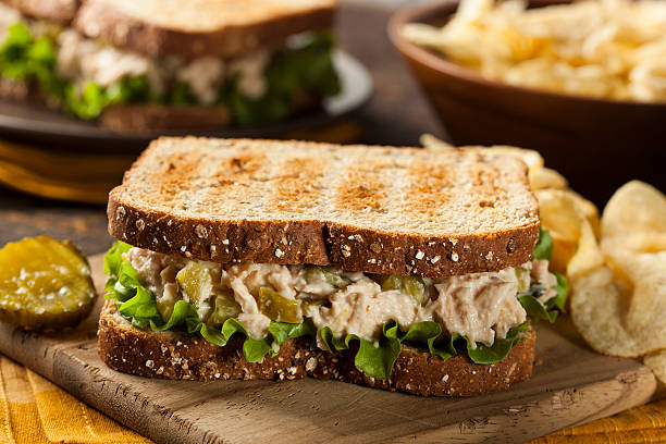istock Healthy Tuna Sandwich with Lettuce 467769321