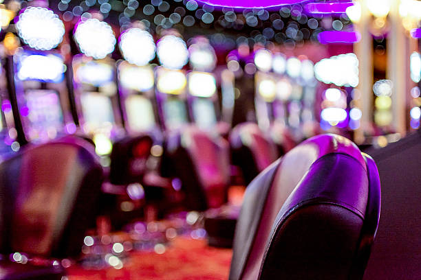 istock Gambling machine inside of casino 467769394