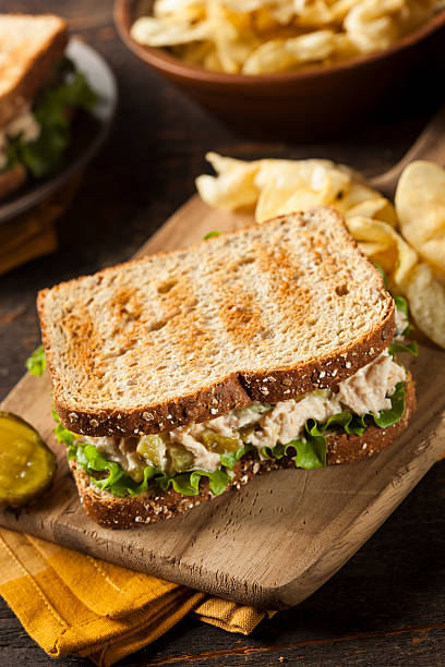 istock Healthy Tuna Sandwich with Lettuce 467769431