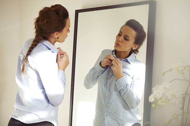 Attractive woman wearing shirt