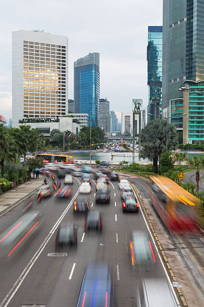istock Jakarta traffic around Plaza Indonesia 467772268