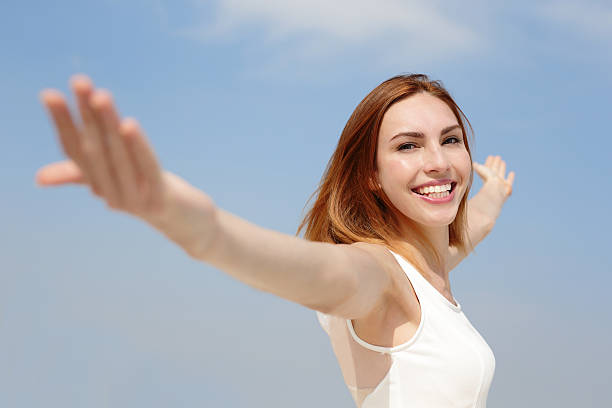 istock Freedom and Carefree woman 467772690