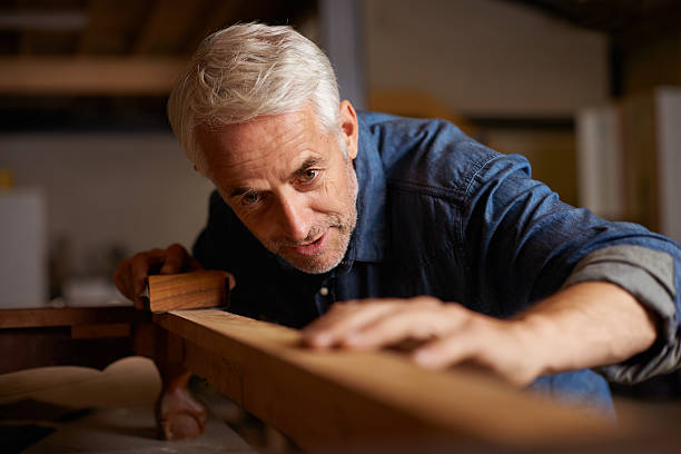 istock He's got a way with wood 467773432