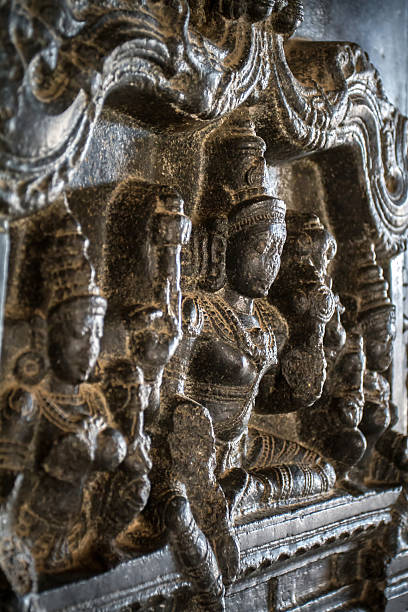 istock Carved statues in the Hindu temple 467773451