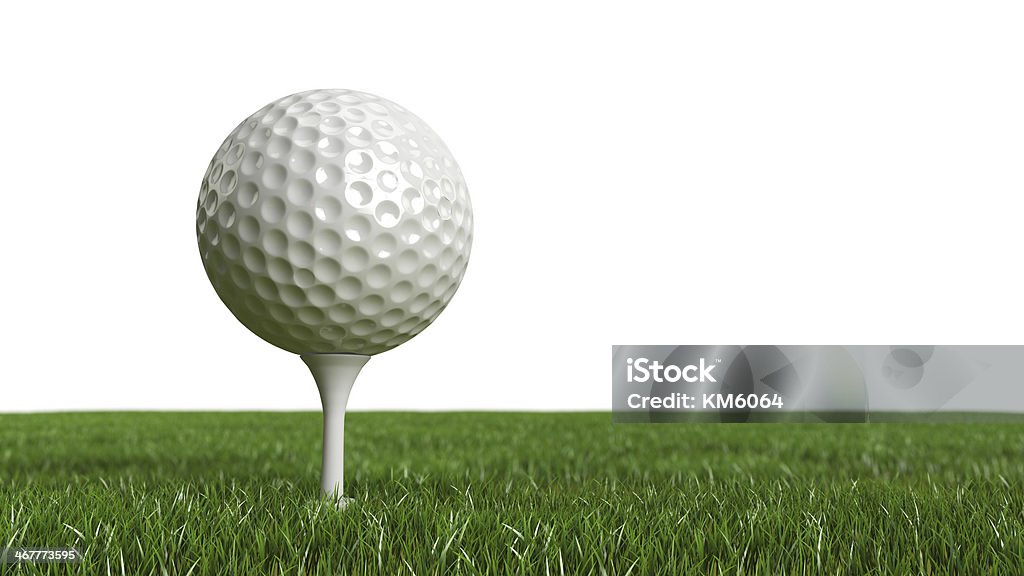 Golf-Sport-Serie - Lizenzfrei Blau Stock-Foto