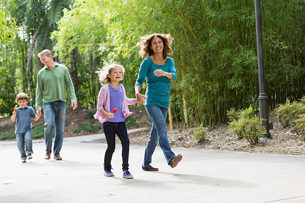 istock Happy family on an outing 467773669