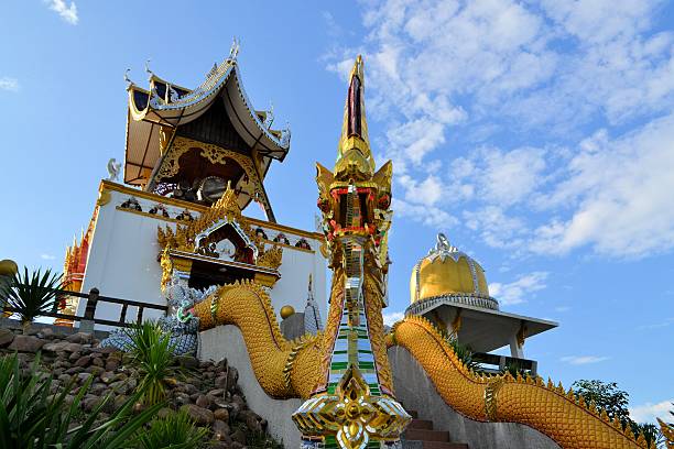 istock Bell tower in a rural Thai temple, Northern Thailand 467774770
