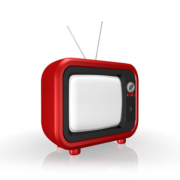istock Retro TV ,  on a white background 467777010