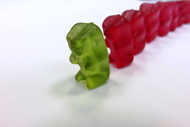 Gummy bears, lead the way consept
