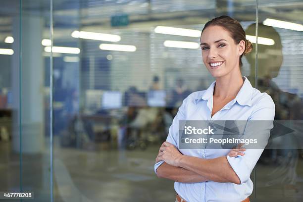 She Has This Office Running Smoothly Stock Photo - Download Image Now - 2015, Achievement, Adult