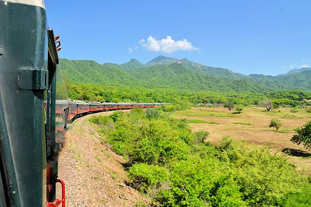 El Chepe train in the Copper Canyon, Mexico