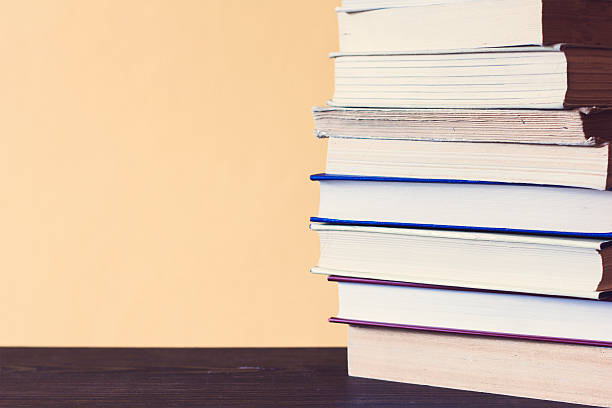 istock Books On Wooden Shelf. 467781490