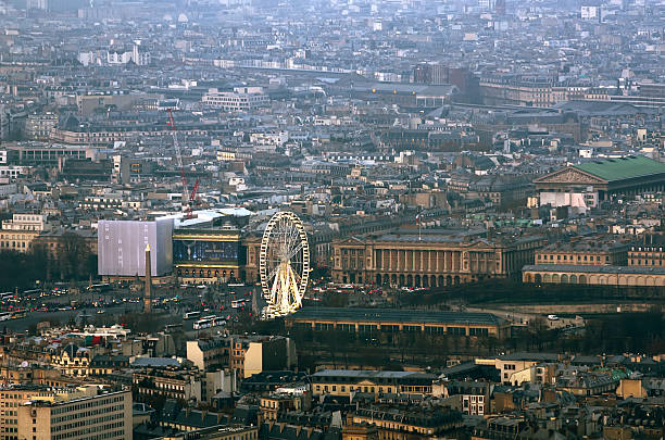 istock Aerial view of Paris (France) 467787340