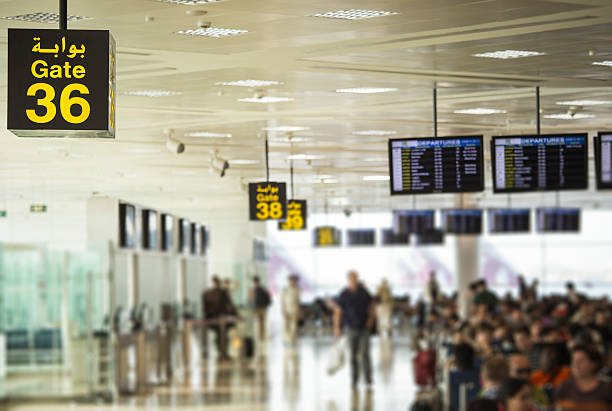 istock Gate 36 at the Doha International Airport 467789035