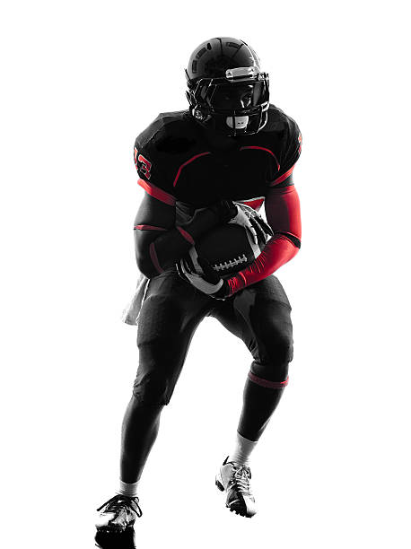 istock american football player runner running  silhouette 467789060