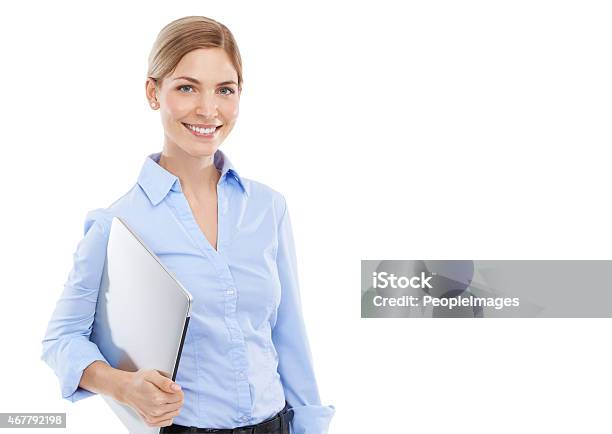 All I Need For Business Stock Photo - Download Image Now - Blond Hair, Cut Out, Happiness