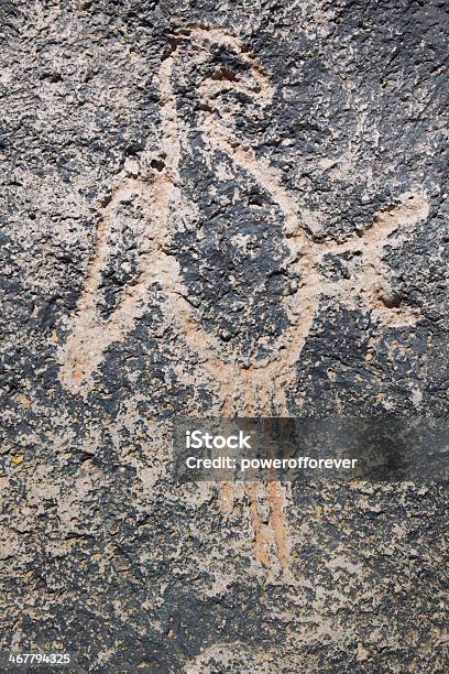 Pássaro Pictogramamonumento Nacional De Petroglyph - Fotografias de stock e mais imagens de Acabado