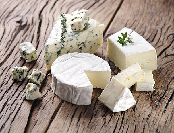 istock Slices of Danish Blue cheese. 467794354